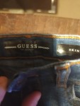 Vorschaubild 5 von Kinder Jeans Skinny Fit Gr. 74 Blau mit Flicken Denim