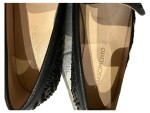 Vorschaubild 5 von Loafer Damen Gr. 36 Schwarz Leder Slip-On 2 cm Elegant Business