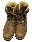 Vorschaubild 2 von Stiefel Damen Gr. 38 Braun Leder Schnürung 3 cm Outdoor Uni