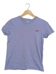 Vorschaubild 1 von Damen T-Shirt Basic Lila XXS Logo Kurzarm Baumwolle