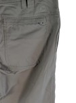 Vorschaubild 5 von Outdoorhose Kinder Grau Gr. 152 Polyamid Uni Reißverschluss-Details 34 cm