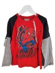 Vorschaubild 1 von Kinder Pyjama Set Langarmshirt + Hose Gr. 122/128 Rot