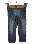 Vorschaubild 2 von Cargohose Kinder Gr. 122 Blau Baumwolle Uni Casual Freizeit 30 cm