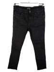 Vorschaubild 1 von Jeans Regular Fit Kinder Schwarz Gr. 158 Baumwolle Uni Streetwear