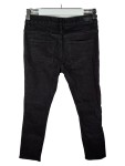 Vorschaubild 2 von Jeans Regular Fit Kinder Schwarz Gr. 158 Baumwolle Uni Streetwear