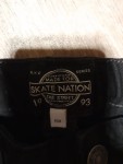 Vorschaubild 6 von Jeans Regular Fit Kinder Schwarz Gr. 158 Baumwolle Uni Streetwear