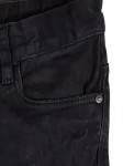 Vorschaubild 3 von Jeans Regular Fit Kinder Schwarz Gr. 158 Baumwolle Uni Streetwear