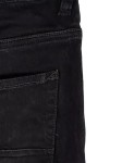 Vorschaubild 4 von Jeans Regular Fit Kinder Schwarz Gr. 158 Baumwolle Uni Streetwear