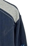 Vorschaubild 4 von Sweatjacke Herren Gr. 54/XL Blau Baumwolle Polyester Schriftzug Casual