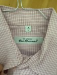 Vorschaubild 2 von Freizeithemd Herren Rosa Gr. 52/L Baumwolle Kariert Casual Kurzarm
