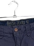 Vorschaubild 2 von Cargo Shorts Kinder Blau Gr. 164 Baumwolle Uni Casual Freizeit Knopf
