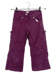Vorschaubild 3 von Cargohose Kinder Gr. 152 Lila Baumwolle Uni Casual Freizeit 31 cm