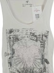 Vorschaubild 2 von Damen Tank Top Love Story Print Strass Weiß Gr. S