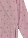 Vorschaubild 3 von Fleecejacke Mädchen Gr. 110/116 Rosa Sterne Reißverschluss