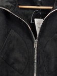 Vorschaubild 2 von Sweatjacke Damen Schwarz Gr. 36/S Polyester Elasthan Uni Casual Langarm