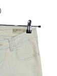 Vorschaubild 3 von Jeans Slim Fit Damen Gr. W26/34/XS Beige Baumwolle Uni Casual Logo L32