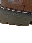 Vorschaubild 4 von Stiefel Kinder Gr. 32 Braun Kunstleder Reißverschluss 3 cm Casual Uni