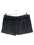 Vorschaubild 1 von OKAY Damen Shorts Velours Schwarz Strass Stern Gr. 46 XXL