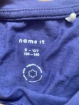 Vorschaubild 3 von T-Shirt Kinder Gr. 134 Blau Baumwolle Tiermotive Farbenfroh Kurzarm