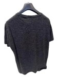 Vorschaubild 2 von T-Shirt Herren Grau Gr. 50/M Baumwolle Meliert Basic Kurzarm