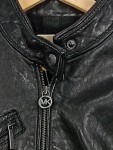 Vorschaubild 2 von Lederjacke Damen Schwarz Gr. 36/S Uni Urban Langarm Freizeit
