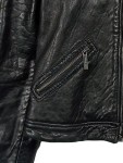 Vorschaubild 3 von Lederjacke Damen Schwarz Gr. 36/S Uni Urban Langarm Freizeit