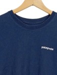 Vorschaubild 2 von T-Shirt Herren Gr. 52/L Blau Baumwolle Polyester Logo-Print Outdoor