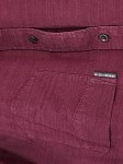 Vorschaubild 3 von Freizeithemd Herren Rot Gr. 52/L Baumwolle Meliert Casual Langarm