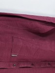 Vorschaubild 5 von Freizeithemd Herren Rot Gr. 52/L Baumwolle Meliert Casual Langarm