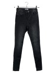 Vorschaubild 1 von Damen Destroyed Jeans Skinny High Waist Schwarz Gr. M W32 L33