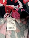 Vorschaubild 4 von Damen Schlafanzug Twin Set Blumen Top Culotte Gr. L