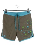 Vorschaubild 1 von Damen Badeshorts Boardshorts Gr. 36/S Braun Türkis Muster
