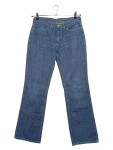 Vorschaubild 1 von Bootcut Jeans Herren Blau Gr. W30/46/S Baumwolle Lyocell Uni Casual L31