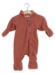 Vorschaubild 1 von Fleece Overall Kapuze Baby Schneeanzug Gr. 56 Rosa