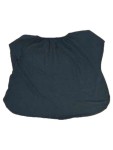 Vorschaubild 3 von Pullover Damen Gr. 32/XXS Schwarz Baumwolle Viskose Uni Casual Kurzarm