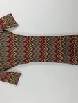 Vorschaubild 2 von Freizeitkleid Damen Gr. 34/XS Mehrfarbig Polyester Geometrisch Retro