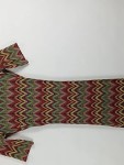 Vorschaubild 3 von Freizeitkleid Damen Gr. 34/XS Mehrfarbig Polyester Geometrisch Retro