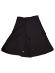 Vorschaubild 3 von A-Linienrock Damen Gr. 34/XS Schwarz Polyester Viskose Elasthan Uni
