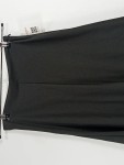 Vorschaubild 2 von A-Linienrock Damen Gr. 34/XS Schwarz Polyester Viskose Elasthan Uni