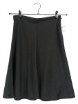 Vorschaubild 1 von A-Linienrock Damen Gr. 34/XS Schwarz Polyester Viskose Elasthan Uni