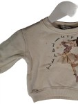 Vorschaubild 3 von Baby Mädchen Sweatshirt Ballerina Print Gr. 68 Beige