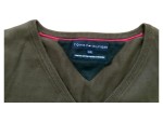 Vorschaubild 2 von Pullover Herren Braun Gr. 52/L Baumwolle Uni Langarm Casual