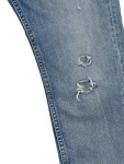 Vorschaubild 3 von Damen Destroyed Jeans W29 Hellblau Used Look Distressed