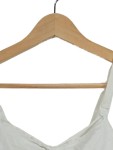 Vorschaubild 4 von Unterhemd Damen Weiß Gr. L Polyamid Uni Basic Ärmellos Alltag Spitze