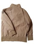 Vorschaubild 1 von Bomberjacke Kinder Gr. 128 Beige Polyester Baumwolle Uni Casual