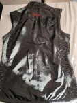 Vorschaubild 2 von Steppweste Herren Gr. L Schwarz Outdoor Fleece Weste Logo