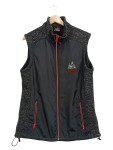 Vorschaubild 1 von Steppweste Herren Gr. L Schwarz Outdoor Fleece Weste Logo