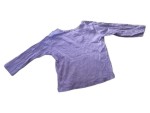 Vorschaubild 2 von Langarmshirt Kinder Gr. 92 Lila Baumwolle Rippstrick Basic Alltag