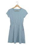 Vorschaubild 1 von Mädchen Sommerkleid Gr. 158/164 Blau Blumenmuster Baumwolle