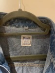 Vorschaubild 6 von Jeansjacke Damen Blau Gr. 36/S Baumwolle Uni Vintage Ärmellos Freizeit